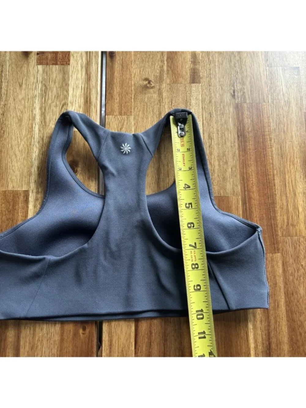 ATHLETA GIRL Gray Sports Bra Size 14 XL Gym Workout School Training‎ Sports